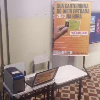 Emissão de carteira de estudante